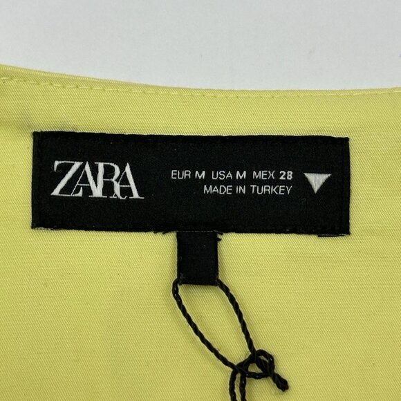ZARA Bubble Balloon Mini Skirt Yellow Medium – New With Tags (NWT) - Picture 6 of 7